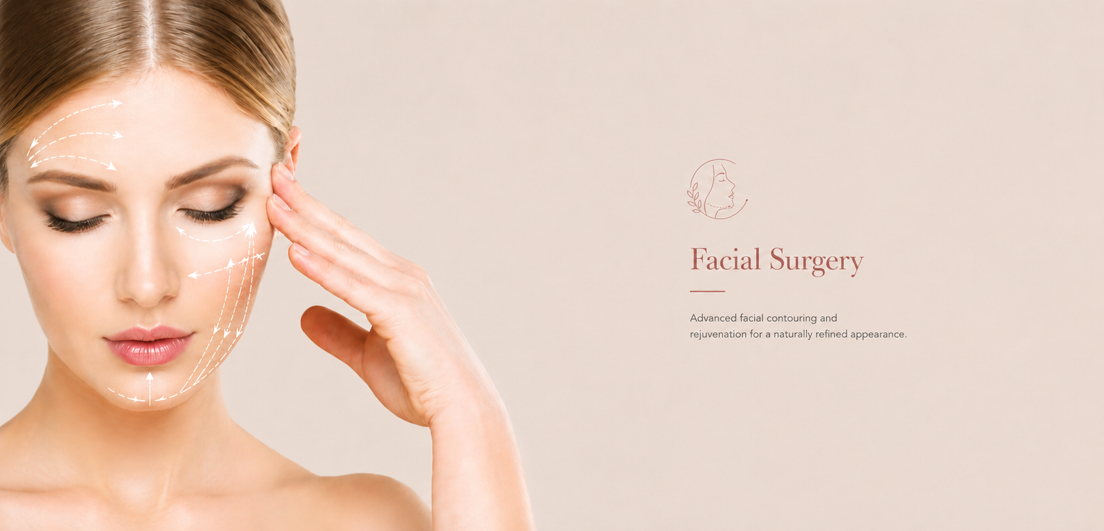 Facial aesthetic and cosmetic treatment